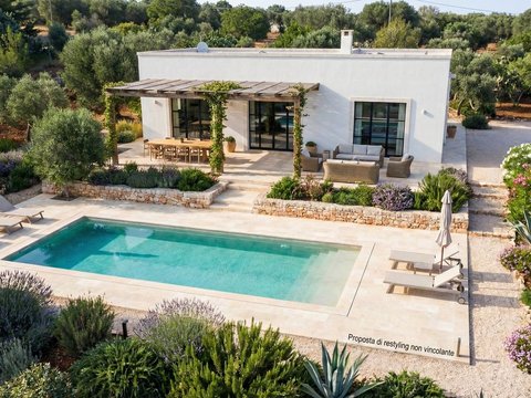 Casa di campagna con uliveto, Sicilia