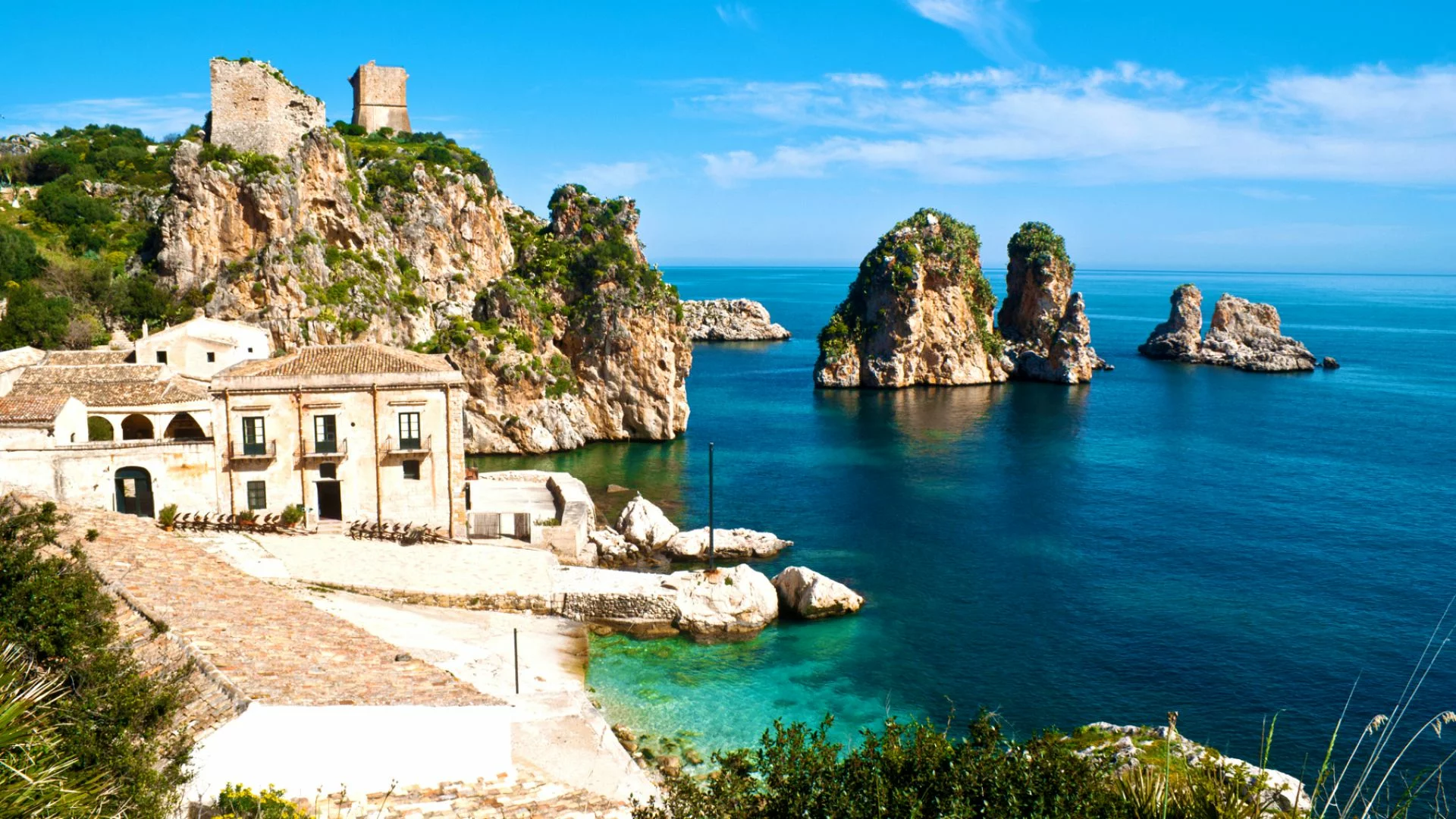 Sicilia, costa di Scopello